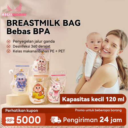 Angle Mommy breast milk bag — BPA-free 120 ml storage